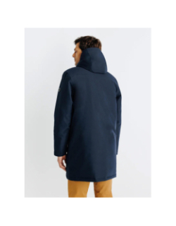 Blouson parka rigame bleu marine homme - Izac