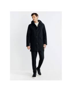 Blouson parka rigame noir homme - Izac