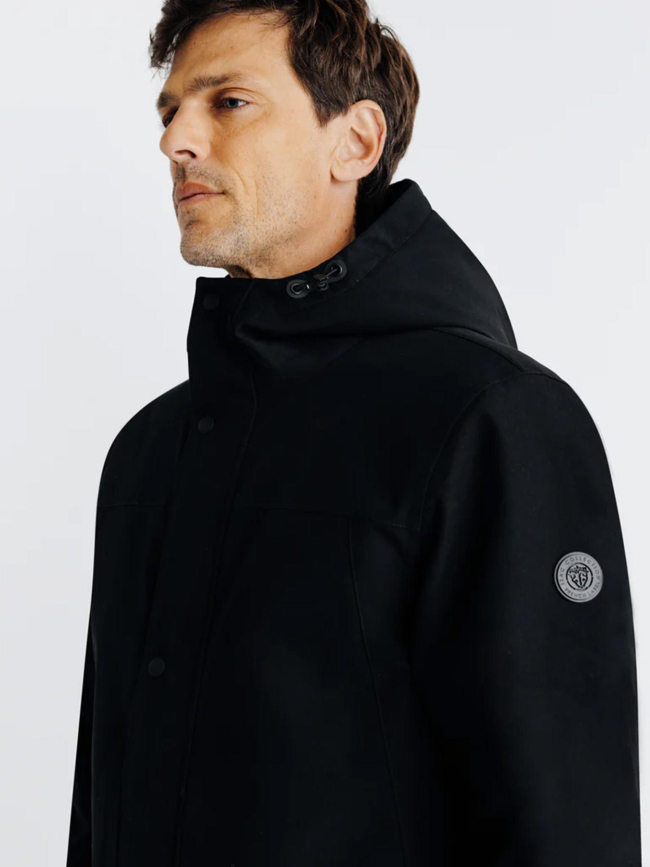 Blouson parka rigame noir homme - Izac