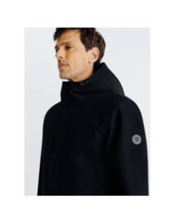 Blouson parka rigame noir homme - Izac
