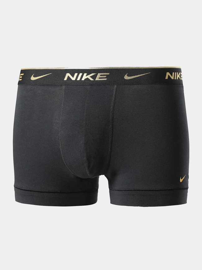 Pack de 3 boxers cotton stretch noir et rouge homme - Nike