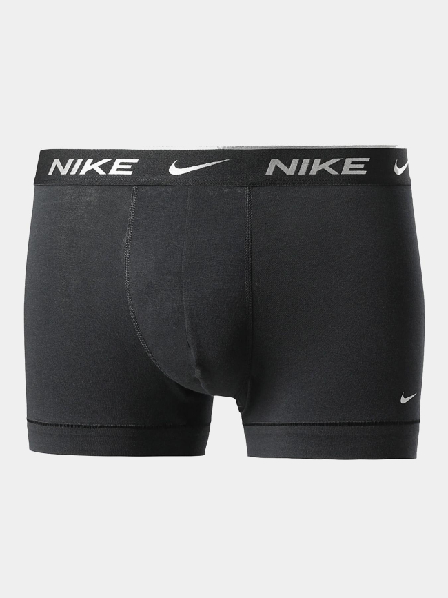 Pack de 3 boxers cotton stretch noir et rouge homme - Nike