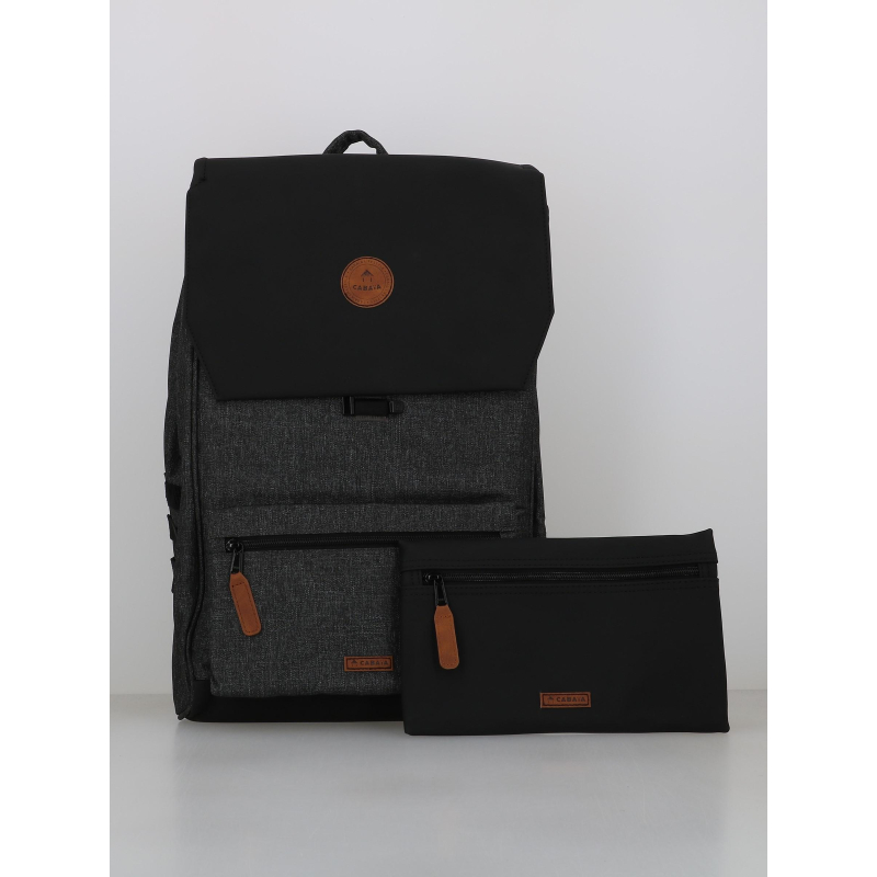 Sac à dos city nikosi noir - Cabaïa