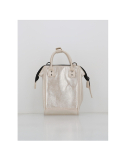 Sac bandoulière nano honolulu argenté femme - Cabaïa