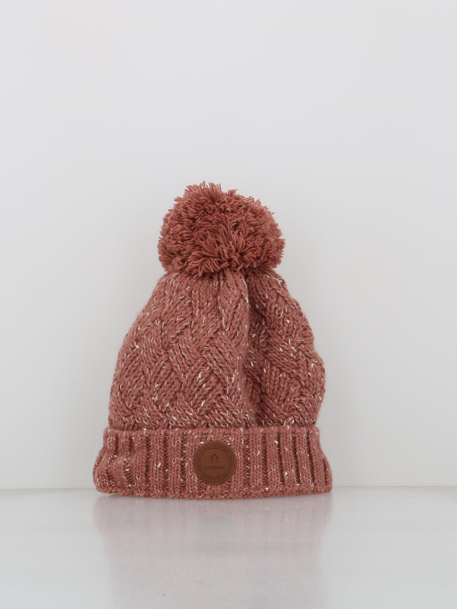 Bonnet pompons lynchburg rose - Cabaïa