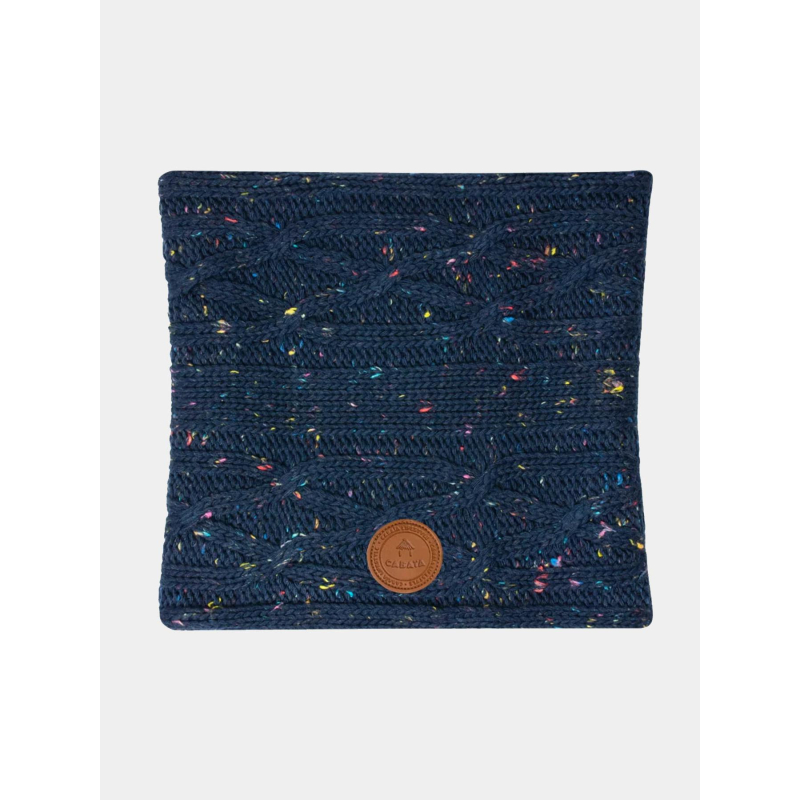 Tour de cou snoods jus de pomme bleu - Cabaïa