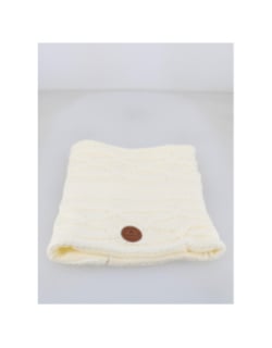 Tour de cou polaire appletini blanc femme - Cabaïa