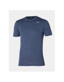 T-shirt de running impulse core bleu marine homme - Mizuno