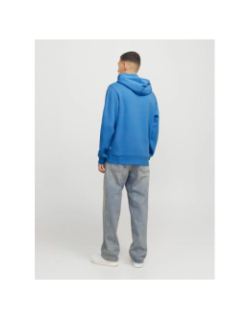 Sweat à capuche logo 25 pacific coast bleu homme - Jack & Jones