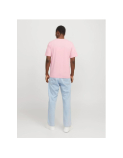 T-shirt logo s25 rose homme - Jack & Jones