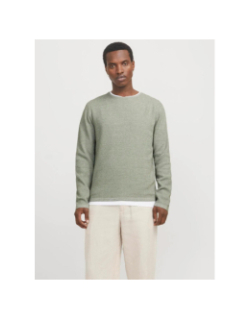 Pull en maille jjegeorge vert homme - Jack & Jones