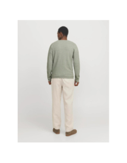 Pull en maille jjegeorge vert homme - Jack & Jones