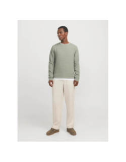 Pull en maille jjegeorge vert homme - Jack & Jones