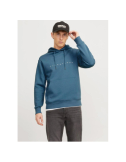 Sweat à capuche jjestar bleu homme - Jack & Jones