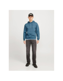 Sweat à capuche jjestar bleu homme - Jack & Jones