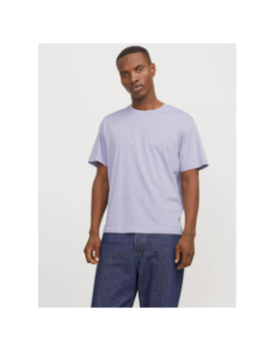 T-shirt à manches courtes jjestar violet homme - Jack & Jones