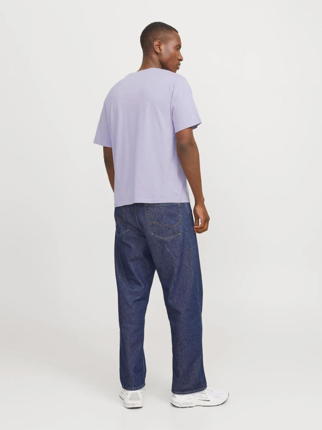 T-shirt à manches courtes jjestar violet homme - Jack & Jones