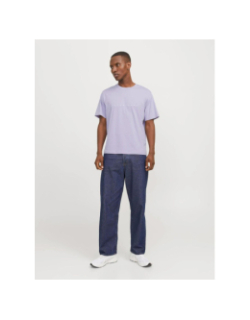 T-shirt à manches courtes jjestar violet homme - Jack & Jones