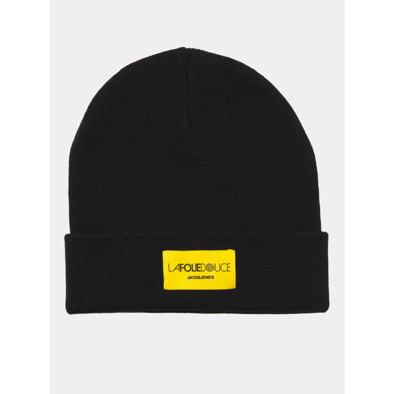 Bonnet la folie douce noir homme - Jack & Jones