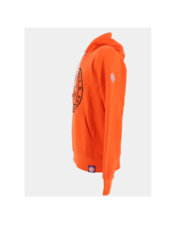 Sweat à capuche la folie douce haze orange homme - Jack & Jones