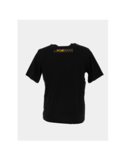 T-shirt la folie douce haze noir jaune homme - Jack & Jones