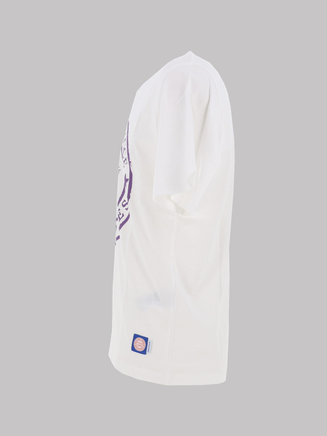 T-shirt la folie douce haze blanc violet homme - Jack & Jones