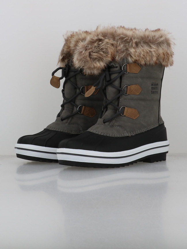 Bottes après-ski jedway gris femme - Elementerre