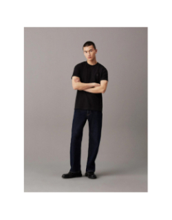 T-shirt heavy regular noir homme - Calvin Klein Jeans