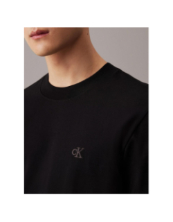 T-shirt heavy regular noir homme - Calvin Klein Jeans