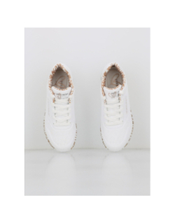 Baskets uno loving love blanc doré femme - Skechers