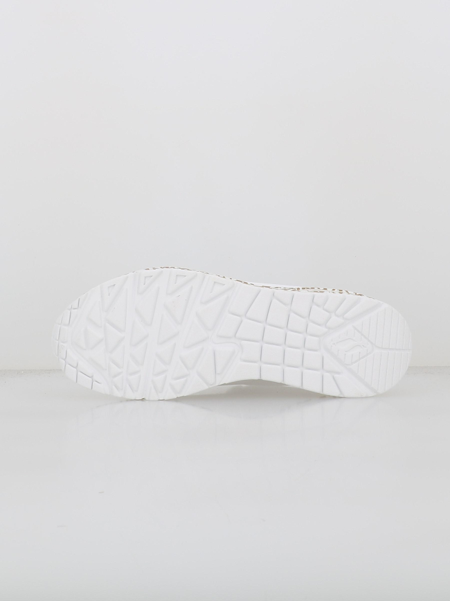 Baskets uno loving love blanc doré femme - Skechers