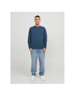 Sweat star basic uni bleu homme - Jack & Jones