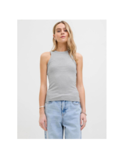 Débardeur côtelé forest light gris femme - Jjxx