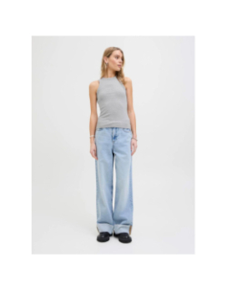 Débardeur côtelé forest light gris femme - Jjxx