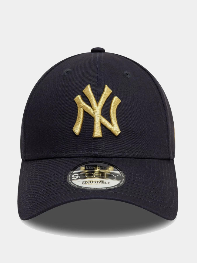 Casquette 9forty NY yankees doré bleu marine adulte - New Era