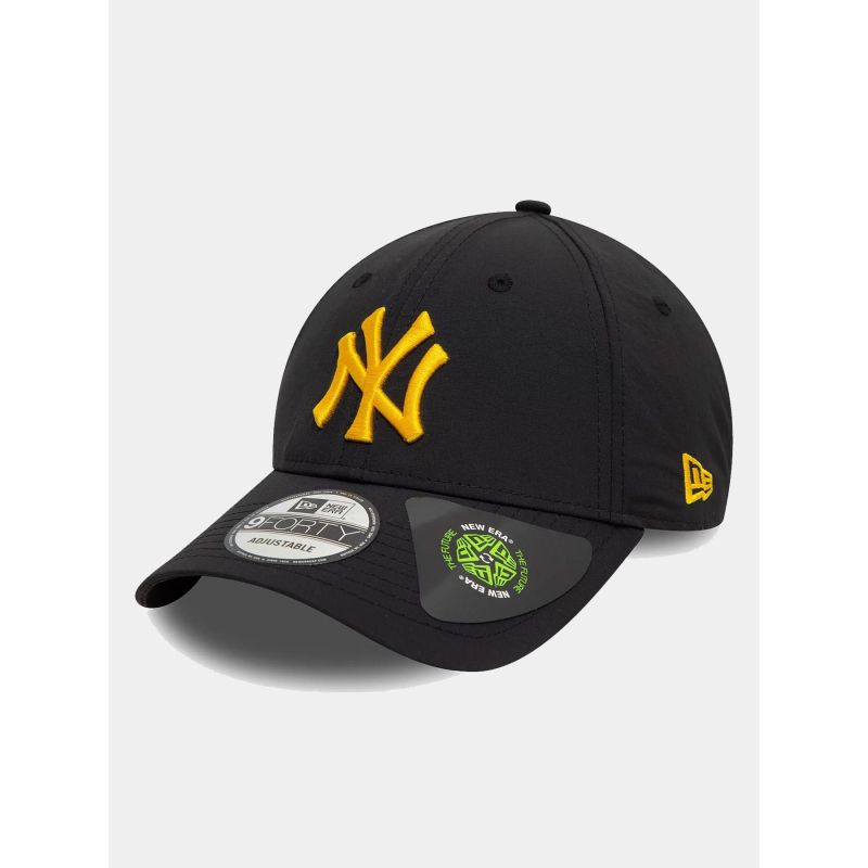 Casquette 9forty NY yankees recyclée noir jaune adulte - New Era