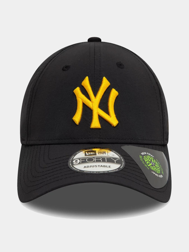 Casquette 9forty NY yankees recyclée noir jaune adulte - New Era