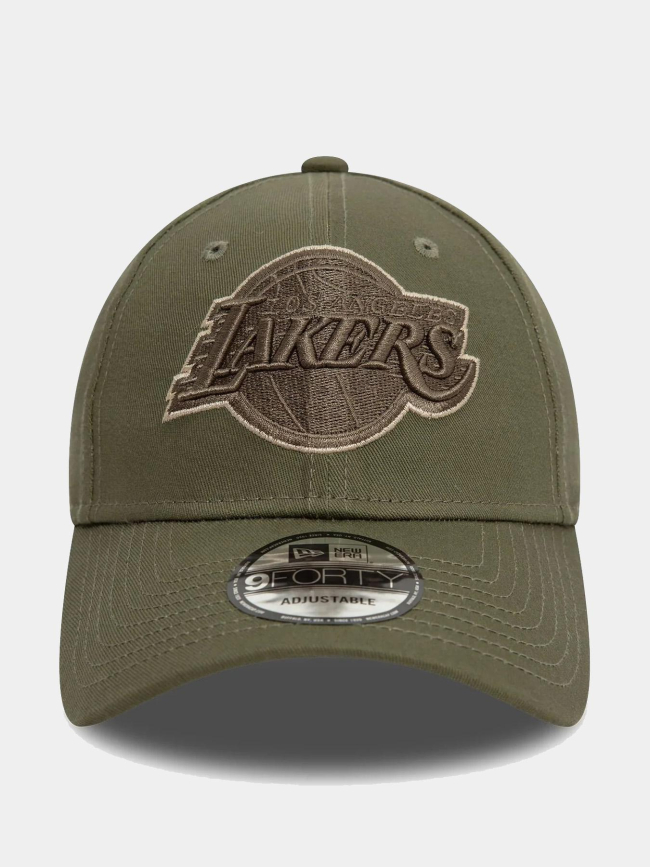 Casquette 9forty LA lakers team outline kaki adulte - New Era