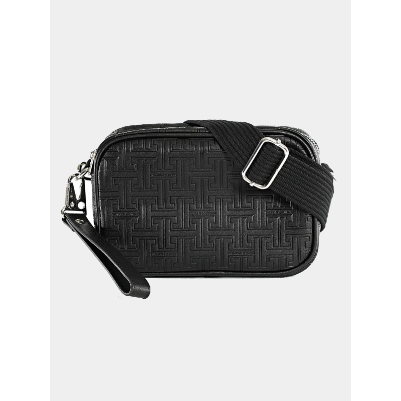 Sac bandoulière relief logo noir - Project X Paris