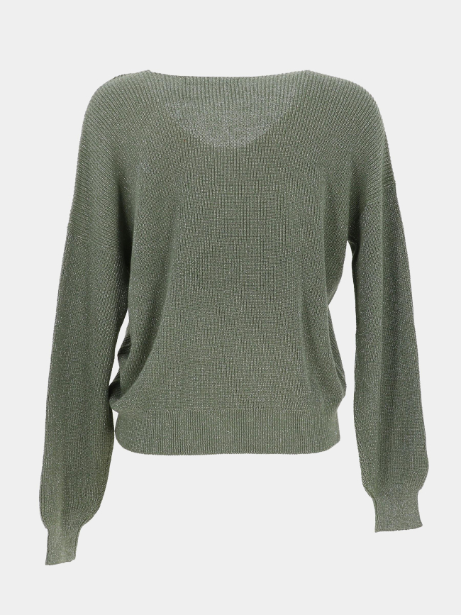 Pull pailleté newlexsun shine vert femme - Vero Moda