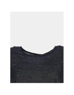 T-shirt pailleté brook bleu marine femme - Vero Moda