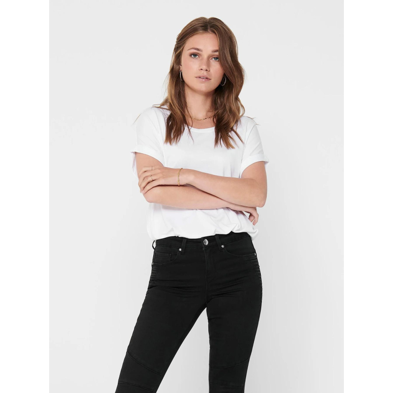 T-shirt moster blanc femme - Only