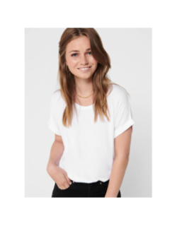 T-shirt moster blanc femme - Only