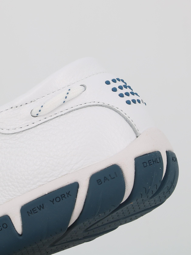 Baskets les marinières blanc bleu femme - Tbs