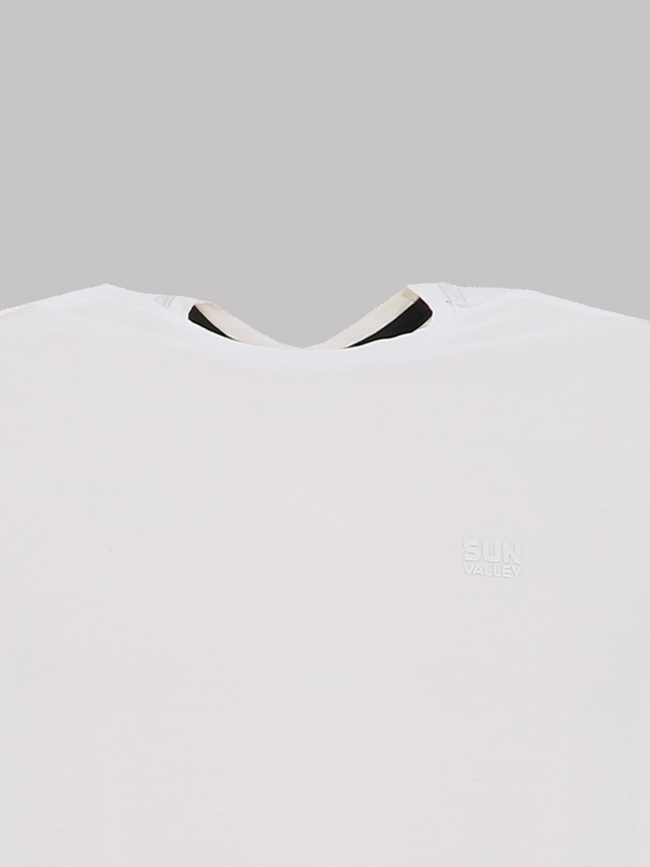 T-shirt à manches courtes codesco blanc homme - Sun Valley