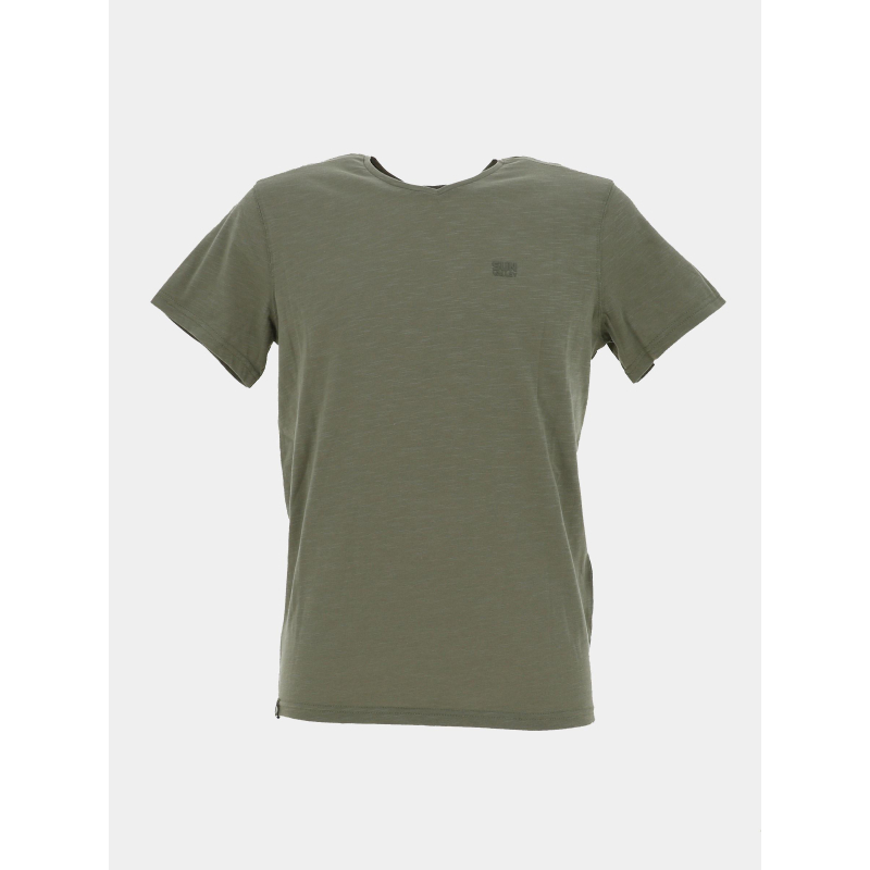 T-shirt à manches courtes cienn kaki homme - Sun Valley