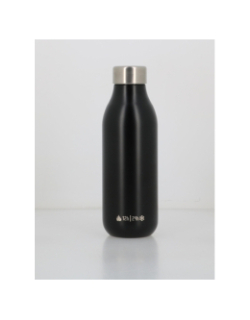 Bouteille isotherme 500ml snoopy 100% happy noir - Les Artistes