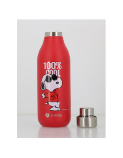 Bouteille isotherme 2.0 snoopy be cool rouge - Les Artistes