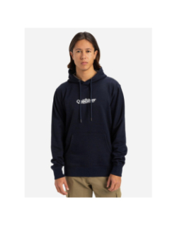 Sweat à capuche fineline bleu marine homme - Quiksilver