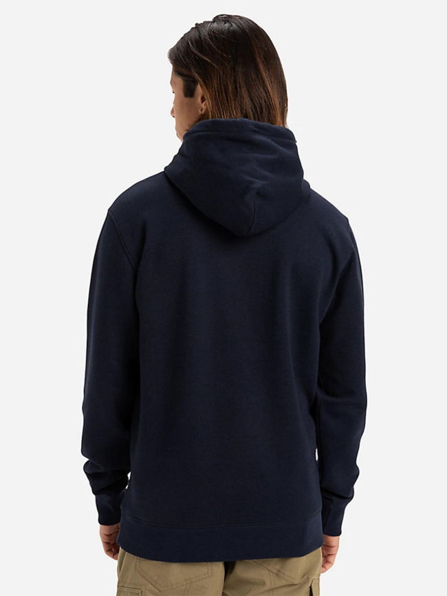Sweat à capuche fineline bleu marine homme - Quiksilver